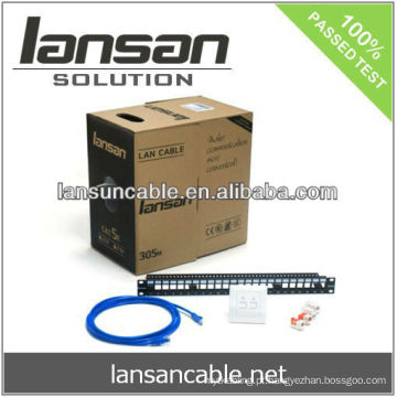 CAT5E FTP 24AWG BC Cabo LAN CMR